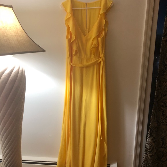Bisou Bisou Dresses & Skirts - Yellow long dress